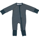 Navy Stripes Zipper