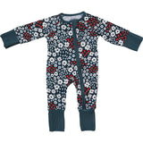 Americana Floral Zipper