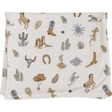 Desert West Fleece Burp Cloth