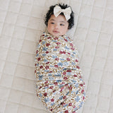Desert Floral Fleece Swaddle