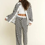 Checkered Boxer Pants