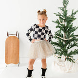 Cream + Dottie Mesh Skort