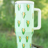 Mint Retro Corn 40oz Water Tank Tumbler