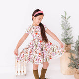 Framed Grinch Collard Twirl Dress