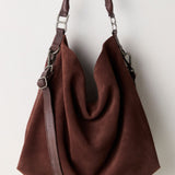 Free People Suzie Suede Slouchy Tote