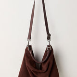 Free People Suzie Suede Slouchy Tote
