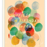Balloons Birthday Card