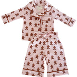 Blush Gingerbread Organic Pointelle Lounge Set