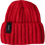 Red Chunky Knit Beanie