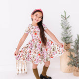 Framed Grinch Collard Twirl Dress