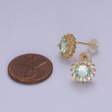 Dainty Sun Studs