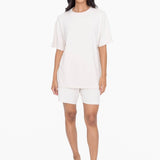 Brushed Oversized Boyfriend Tee