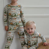 Noah's Ark Long Sleeve Pajamas