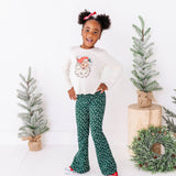 Evergreen Dottie Flares