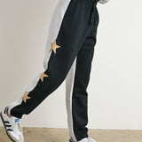 Color Block Star Sweatpants