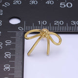 Gold Filled Bow Studs