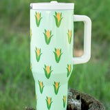 Mint Retro Corn 40oz Water Tank Tumbler