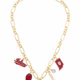 Indiana Hoosiers Gameday Charm Necklace