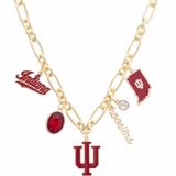 Indiana Hoosiers Gameday Charm Necklace