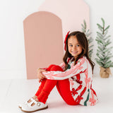 Wrapping Bows Peplum Top