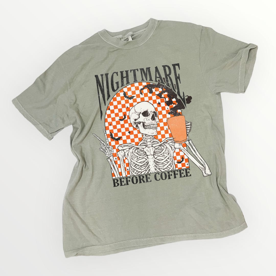 Nightmare Before Coffee T-shirt (or long sleeve)