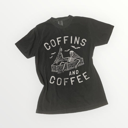 Coffee Skeleton T-shirt (or long sleeve)