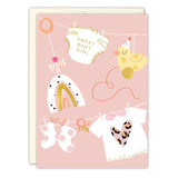 Sweet Baby Girl New Baby Card