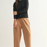 Black Stonewash Boxy Long Sleeve