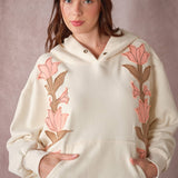 Vintage Flower Patch Hoodie