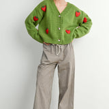 Loose-Fit Adjustable Tie-Front Pants
