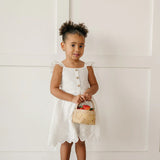 White Eyelet Dress