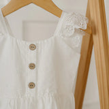 White Eyelet Dress