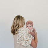 Dusty Rose Organic Cotton Ribbed Head Wrap