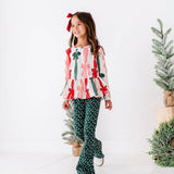 Evergreen Dottie Flares