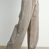 Loose-Fit Adjustable Tie-Front Pants