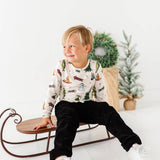 Retro Grinch Bamboo Long Sleeve Shirt