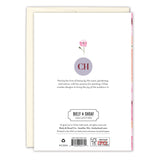 Watercolor Floral Congrats Card