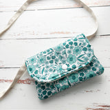 Blue Floral Kids Crossbody Bag