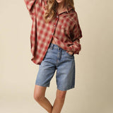 Maxine Oversized Plaid Shirt