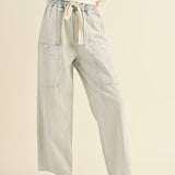 Striped Barrel Pants