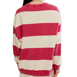 Free People Cherry Classic Stripe Crewneck