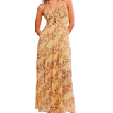 Free People Vanilla Custard One Ciella Maxi Dress