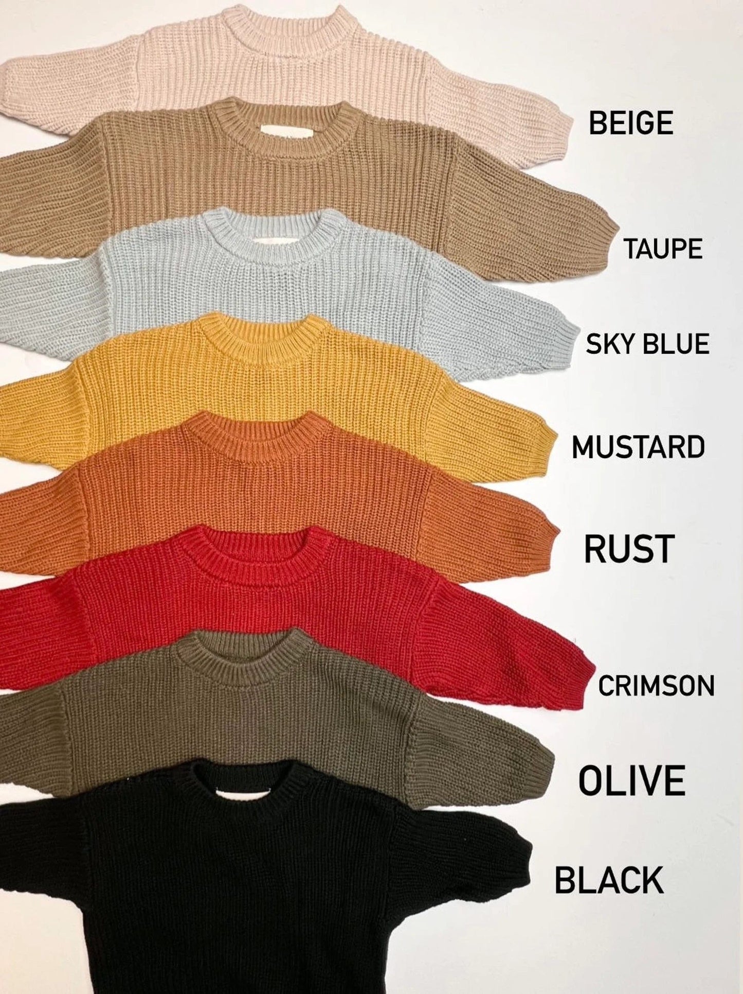 Custom Name Sweaters