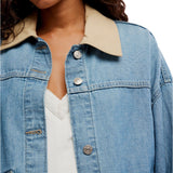 Free People Lemon Denim Jacket