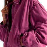 Free People Roan Rouge Birdie Washed Jacket