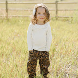 Cheetah Barrel Jeans