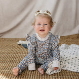 Blue Meadow Ruffle French Terry Set