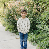 Pine Tree Knit Sweater