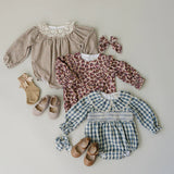 Antique Floral Bubble Romper