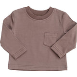 Brown Long Sleeve Tee